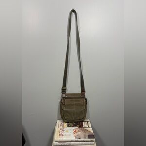 Fossil Khaki Messenger Bag
